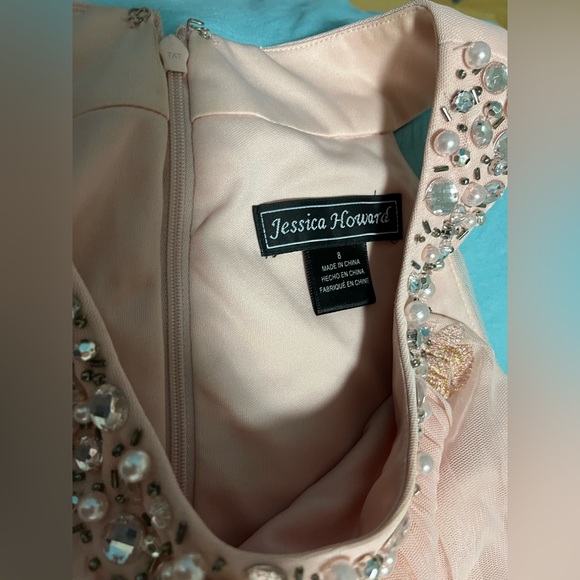 jessica howard pink long dress - Picture 2 of 12